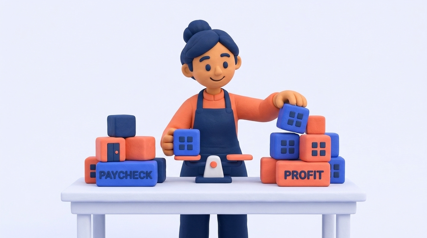 Splitting Profit Smartly — illustration